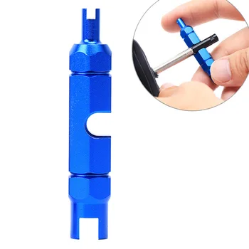 

Bicycle Valve Core Tool Bike Tire Tube Tire Nozzle Extension Rod Disassembly Wrench Tool