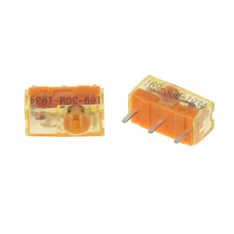 2Pc TTC Dustproof Gold Mouse Micro Switch Micro Button Gold Contactor 30 Million