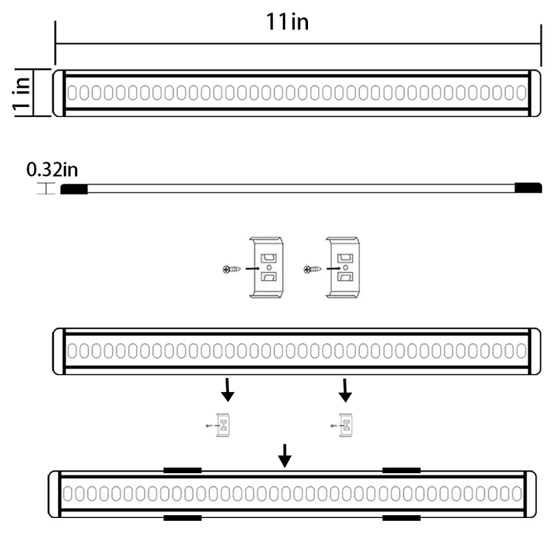 under cabinet led light bar 06