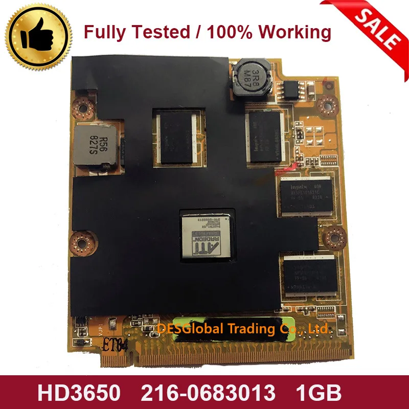 

Original HD3650 for ASUS M70SA M70S M50SA F8SP F8V M86 DDR2 VGA 1GB Graphics Video Card Mobility Radeon Fully Tested
