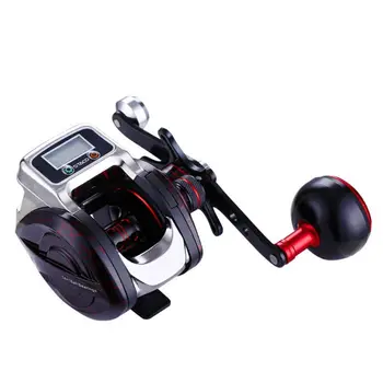 

LS Digital Display Fishing Reel with Battery Bait Casting Count 6.3: 1 Fishing Wheel