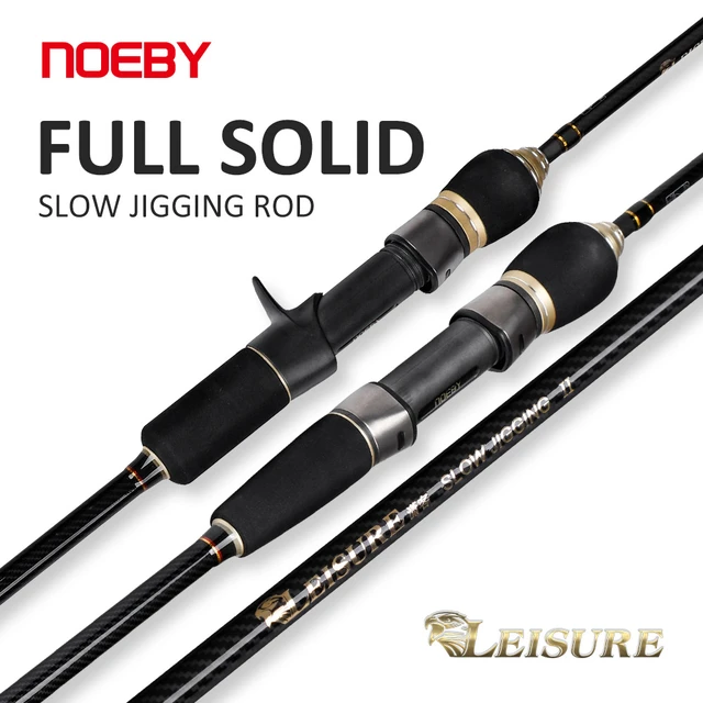 Noeby Solid Tip Slow Jigging Rod 1.68m 1.83m 1.96m Spinning