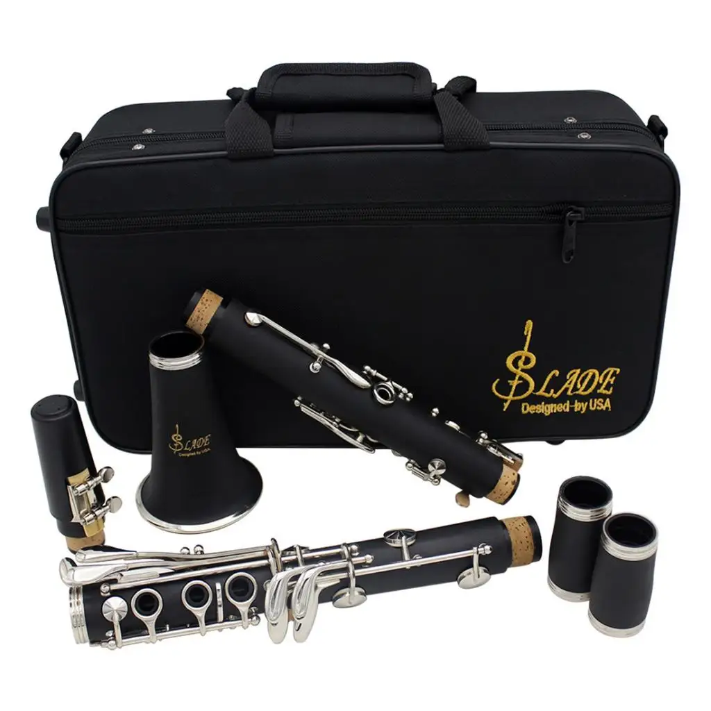 High-grade 17 Keys Bb Clarinet Woodwind Instrument Performance Accessory