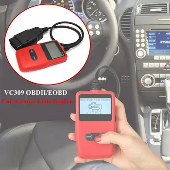 

VC309 Auto Diagnostic Scanner Tool OBD2 For Asian European Car EOBD Code Reader For Diagnostic Car Support 9 Protocols
