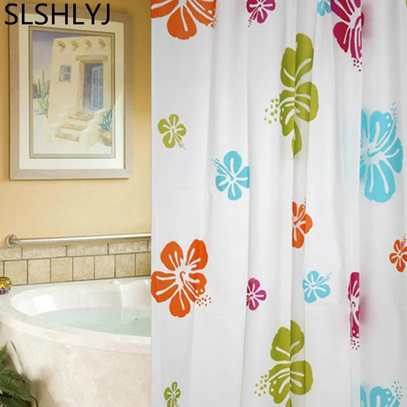 Waterproof Peva Bathroom Shower Curtains Decor Thickening Bath Curtain