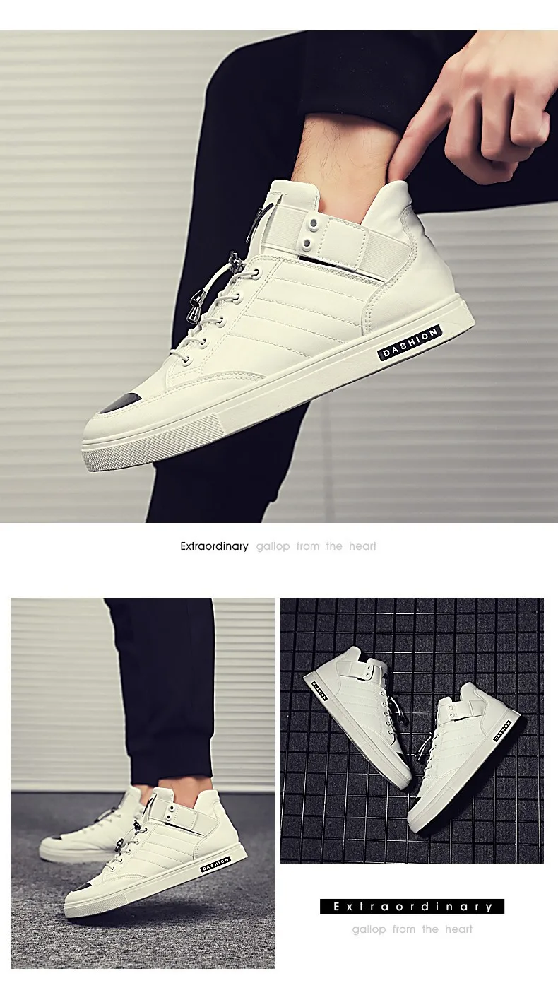 M- Autumn and winter new in the round head trend fashion outdoor sports shoes casual wild comfortable wear lace up men's shoes