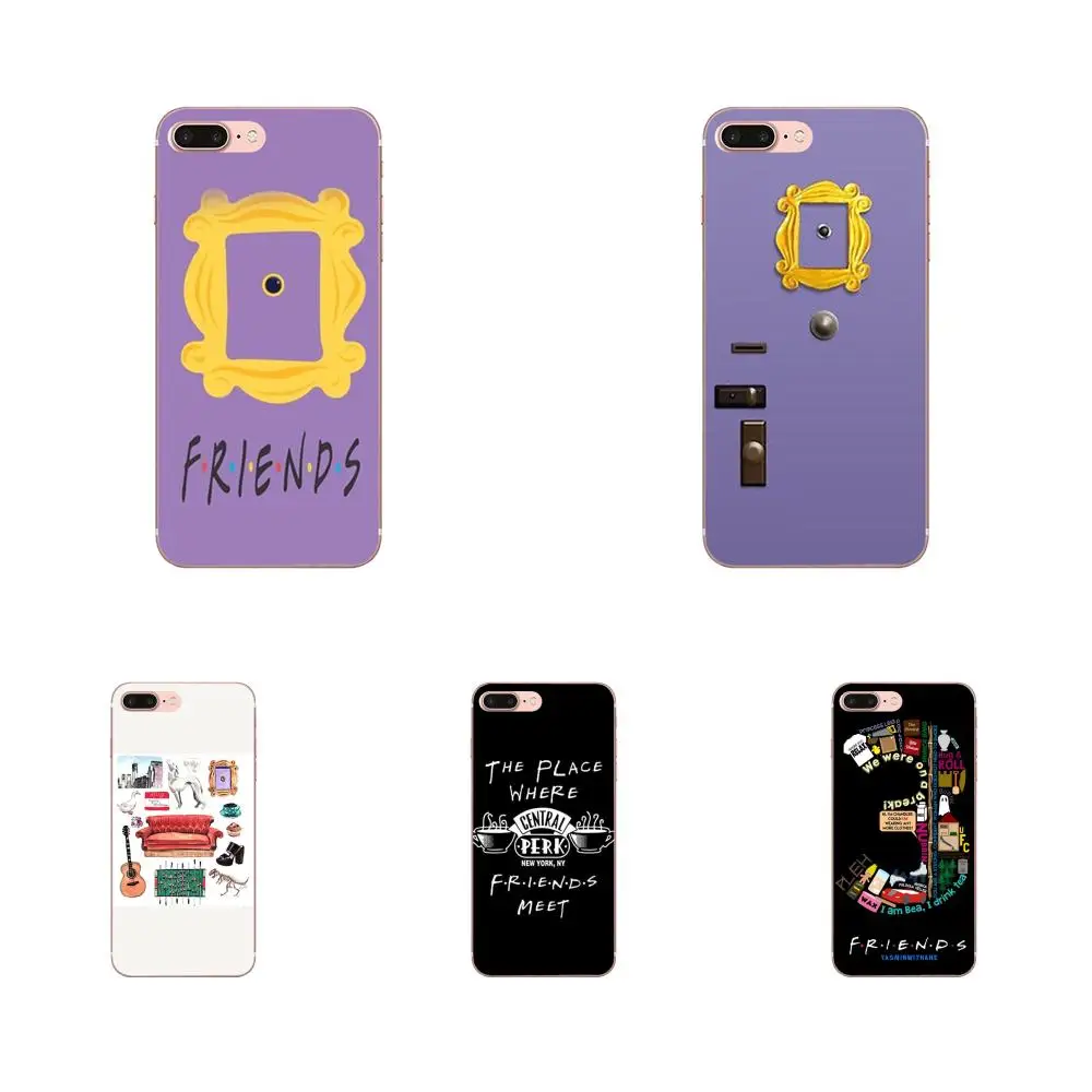ТПУ Live Love Phone Friends Забавный Логотип для ТВ-шоу Sony Xperia Z Z1 Z2 Z3 Z4 Z5 compact Mini M2 M4 M5 T3 E3 E5 XA XA1