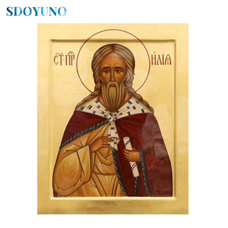 

SDOYUNO Religion Full square/round 5d DIY Diamond Painting Mosaic Cross Stitch Virgin Mary Frameless embroidery paintings