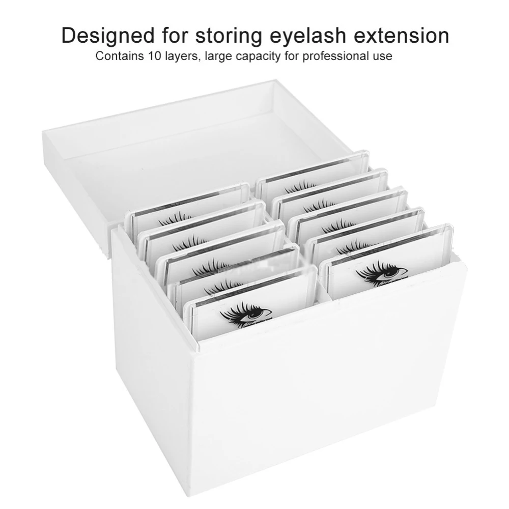 5/10 Layers Eyelash Extension Storage Box Acrylic Makeup Organizer False Eyelashes Glue Pallet Holder Grafting Extension Tool 5/10 Layers Eyelash Extension Storage Box Acrylic Makeup Organizer False Eyelashes Glue Pallet Holder Grafting Extension Tool
