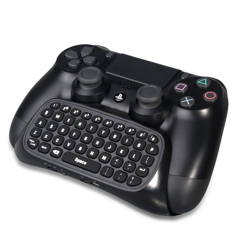 

Mini Keyboard Controller Wireless Keypad Text Messager with Blue Backlight for Sony PS4 / PS4 Slim / PS4 Pro