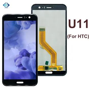 

10pcs Lcd For HTC U11 U-3w Screen Parts For HTC U11 LCD Display Touch Screen Digitizer Assembly Replacement Parts Ship DHL