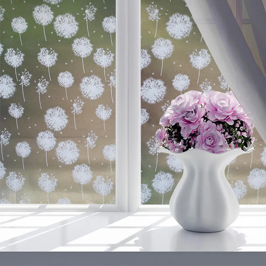 Матовая защитная пленка для окна ванной комнаты как на картинке самоклеящаяся из