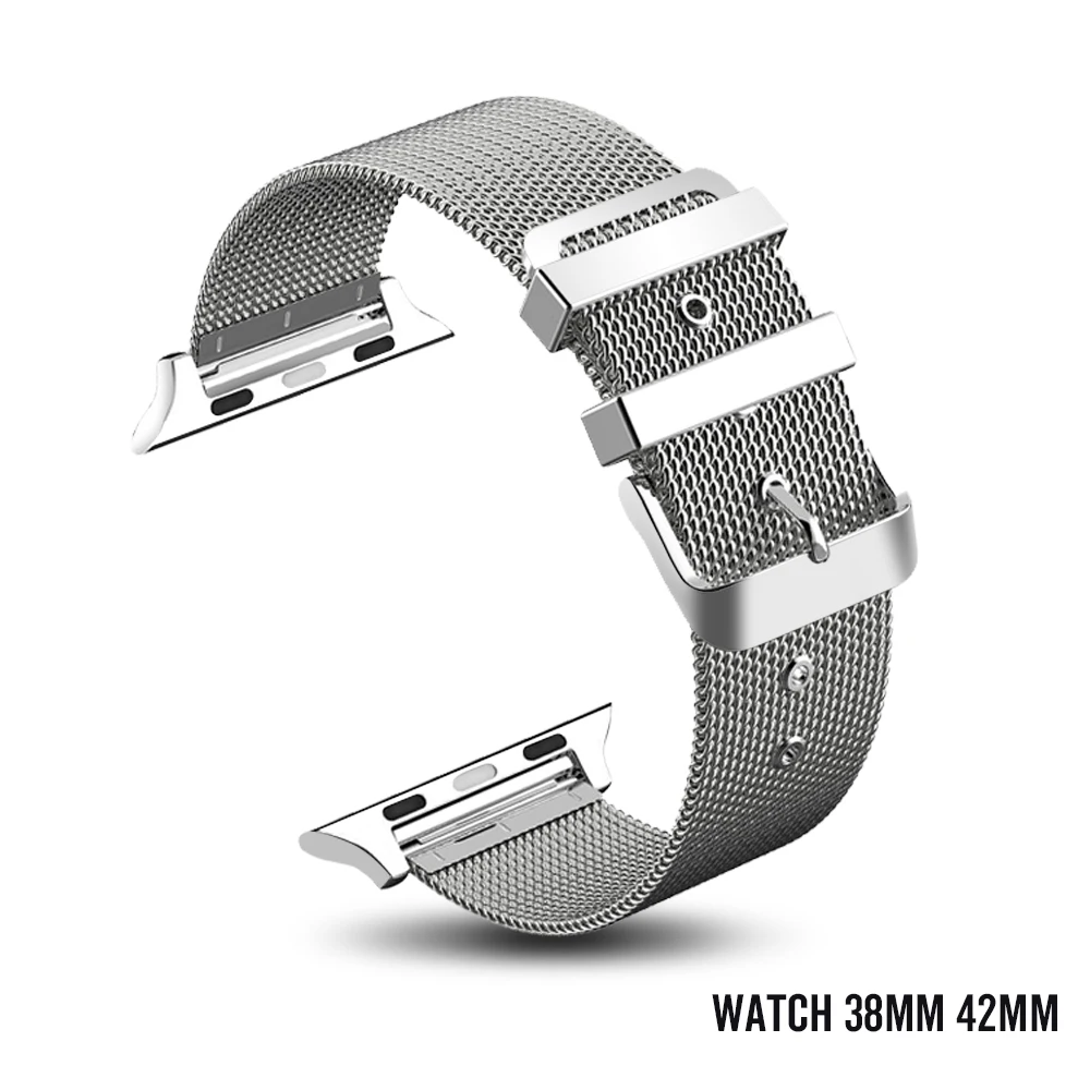 

Watch strap for Apple watch 42mm 44mm 40mm 38mm watchband 5 4/3/2/1 stainless steel chain bracelet magnetic band
