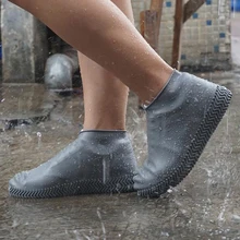 Перерабатываемые силиконовые галоши Многоразовые водонепроницаемые непромокаемые мужские ботинки, непромокаемые сапоги Нескользящие моющиеся 4 цвета S/M/L