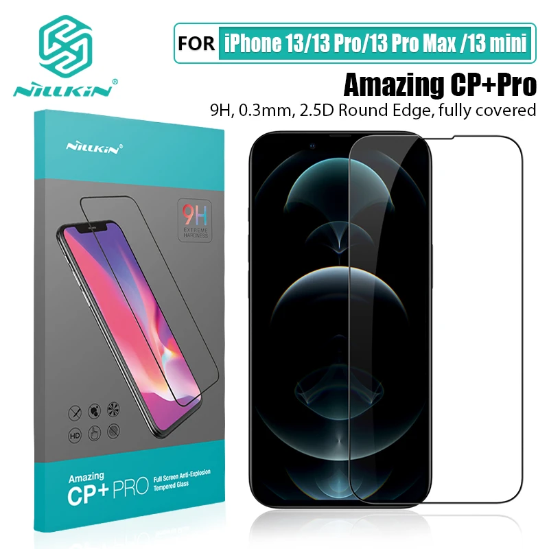 mobile tempered glass For iPhone 13 Pro Screen Protector NILLKIN CP+Pro /H+Pro Tempered Glass For iPhone 13/ For iPhone 13 Pro Max /for iPhone 13 mini mobile protector