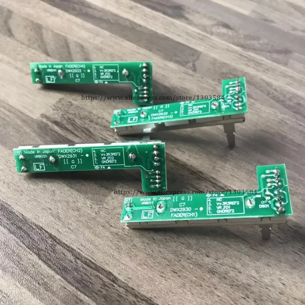 4 шт. DWX2930 DWX2931 DWX2932 DWX2933 для PIONEER DJM2000 канал 1, 2, 3, 4 года