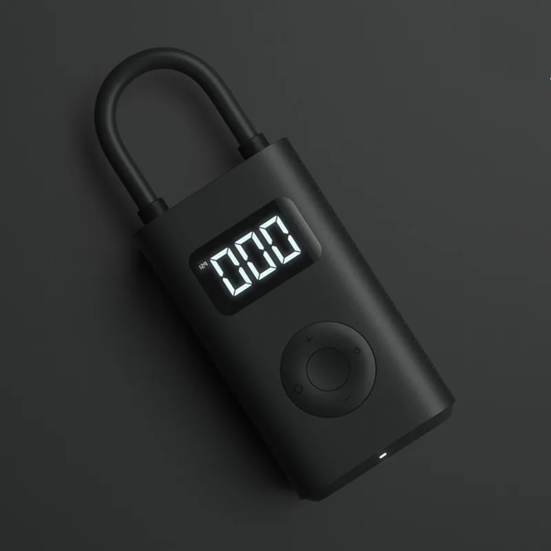 Портативный смарт датчик давления шин Xiaomi Mijia цифровой с функцией насоса для