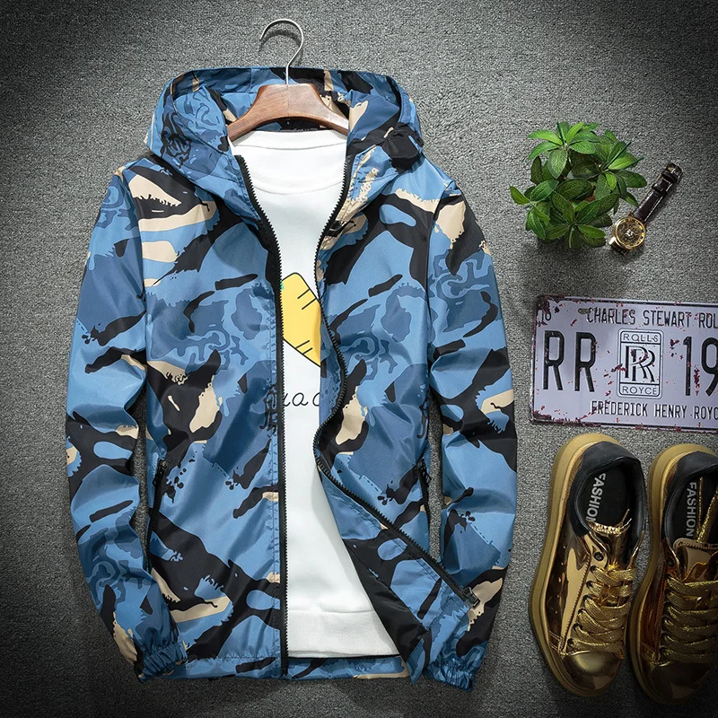 Chaqueta con capucha para hombre joven, cortavientos ajustado, ropa fina de alta calidad, impermeable, talla 6XL, 5XL, 7XL, primavera y otoño, de talla grande, 2021