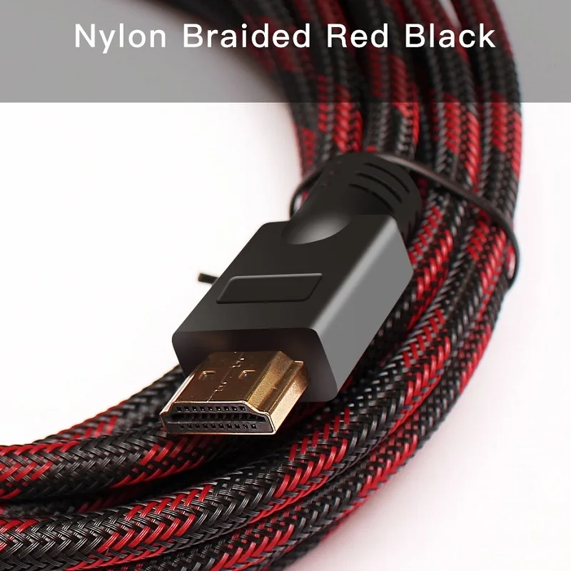 Lungfish HDMI кабель 2,0 4 K/60Hz позолоченный штекер HDMI к HDMI 1 м 2 м 3 м 5 м 10 м 15 м 20 м для ноутбук с HDTV PS3/4 компьютерный кабель hdmi