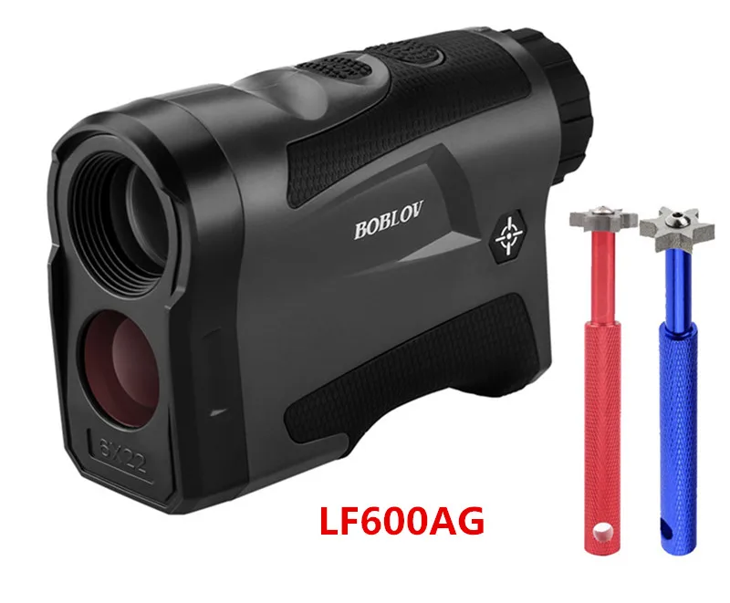 LF600AG BOBLOV LF600G/LF600AG 600 м Afstandmeter лазерный толчок напоминание наклон 6Xhunting дальномер 600 м Ford диапазон крыло для охоты - Цвет: LF600AG