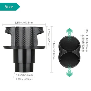 

Coffee Cup Holder High quality Shatterproof Parts Accessories Interior