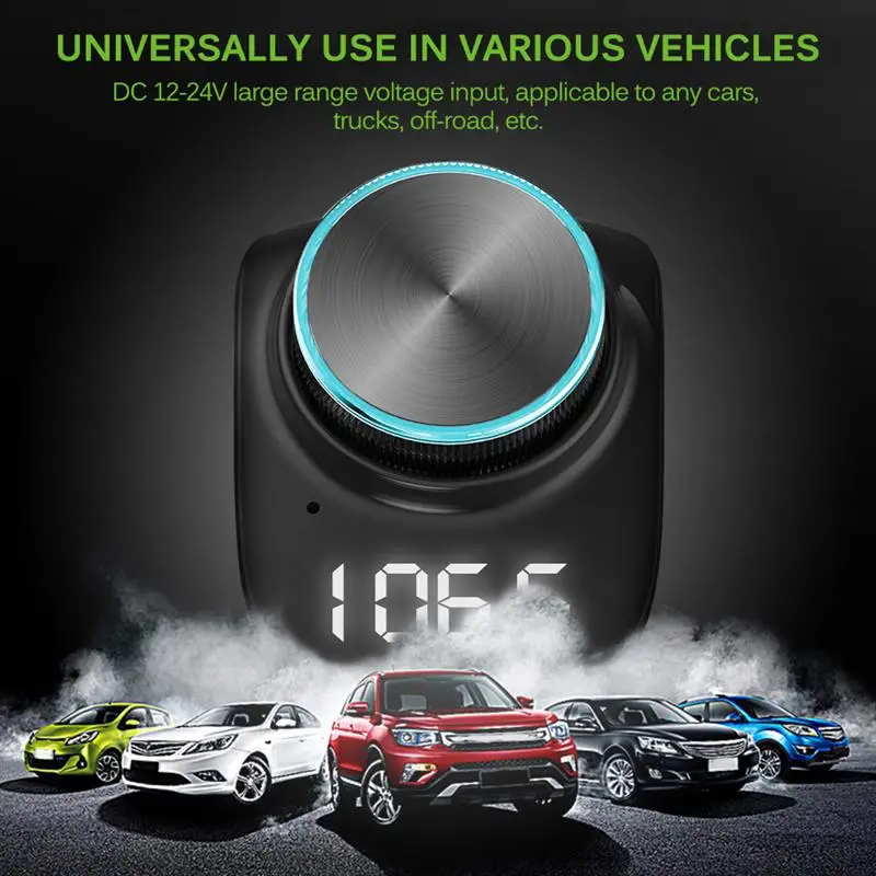 Onever Fm передатчик модулятор беспроводной Bluetooth 5,0 AUX Автомобильный Mp3 плеер двойной USB зарядное устройство Handsfree ЖК-экран Автомобильный адаптер