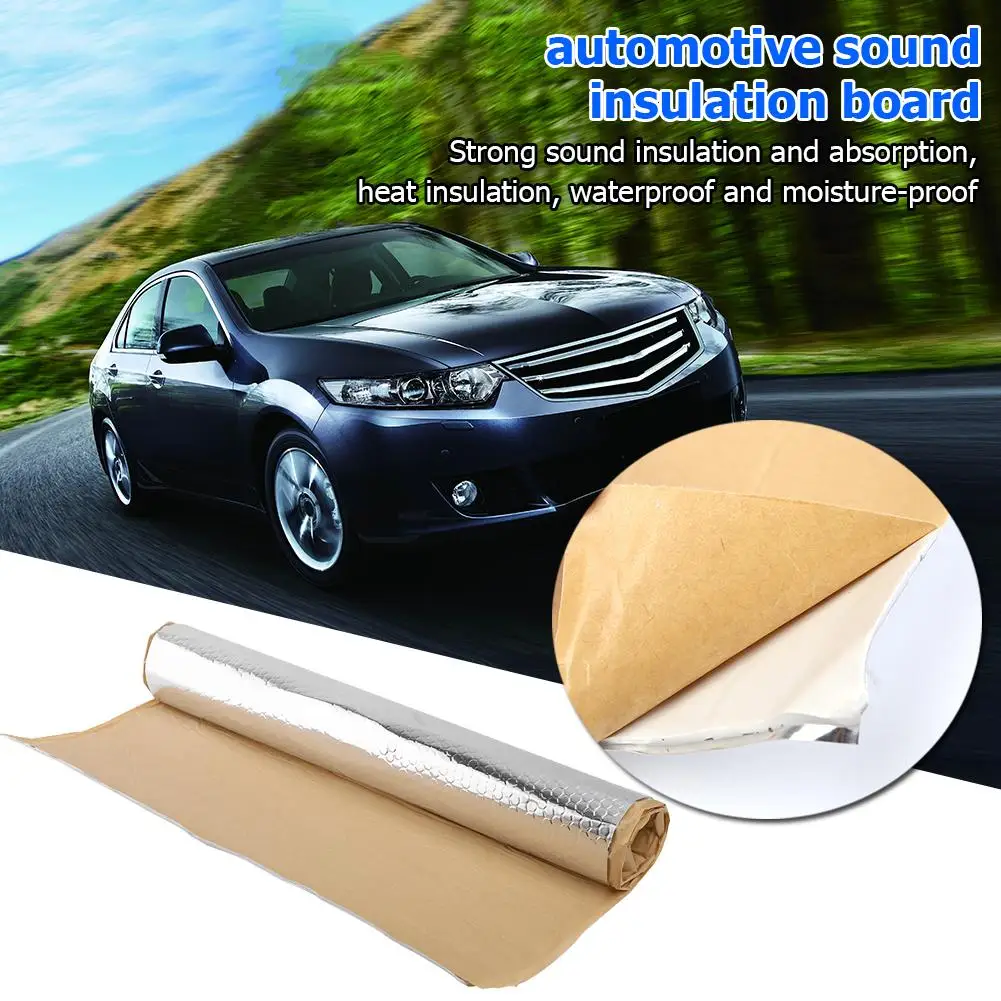 Alumina Fiber Car Heat Insulation Sound Deadening Mat Muffler Mat
