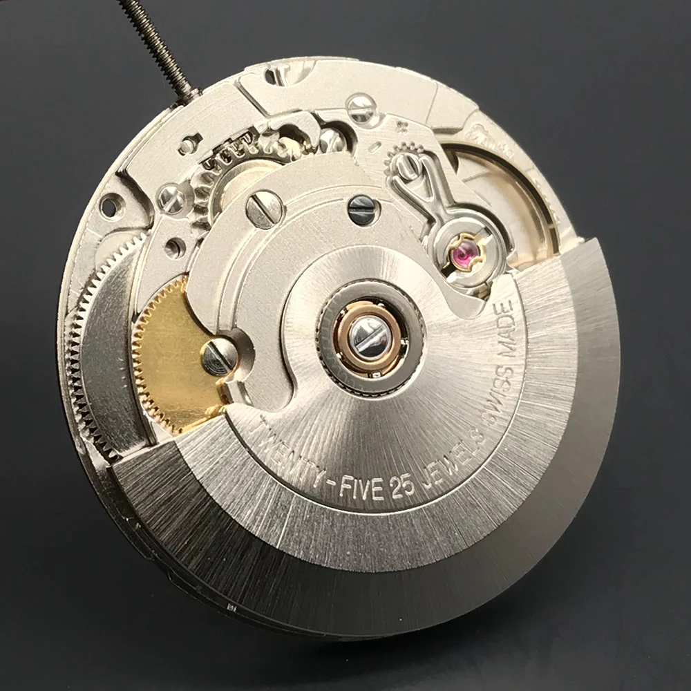 Swiss Genuine ETA 2836 2 movimento dell'orologio 25 rubini automatico  Day/Date 3H Standard meccanico a carica automatica Eta Mecaline  Collection|Watch Movement| - AliExpress