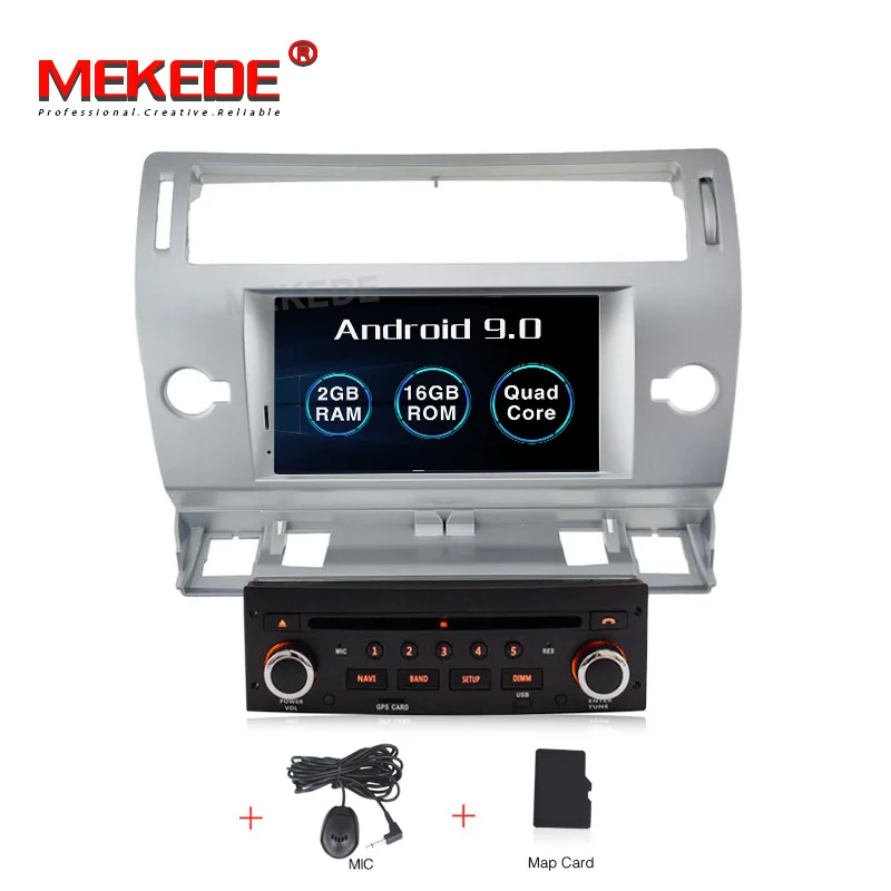 PX5 4G+ 64G1 Din Android 9,0 автомобильный dvd-плеер для Citroen C4 Quatre Triumph wifi gps Радио 2G ram сенсорный экран gps радио Wi-Fi карта - Цвет: 16G CAR DVD