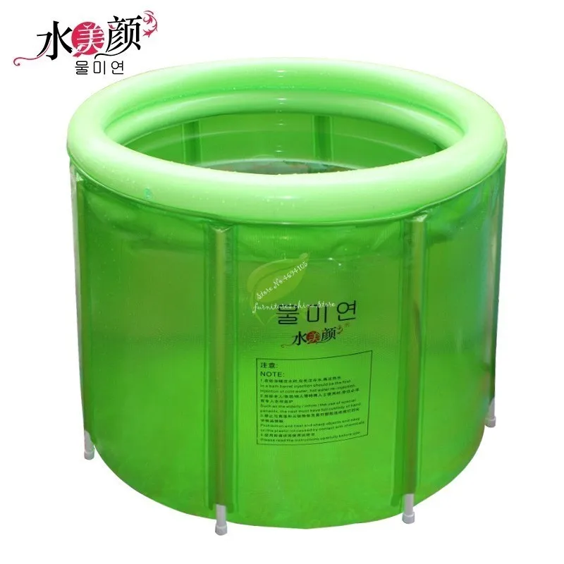vasca da bagno portatile non gonfiabile 120 cm Vasca da bagno pieghevole per adulti non gonfiabile portatile vasca da bagno pieghevole in PVC//SPA