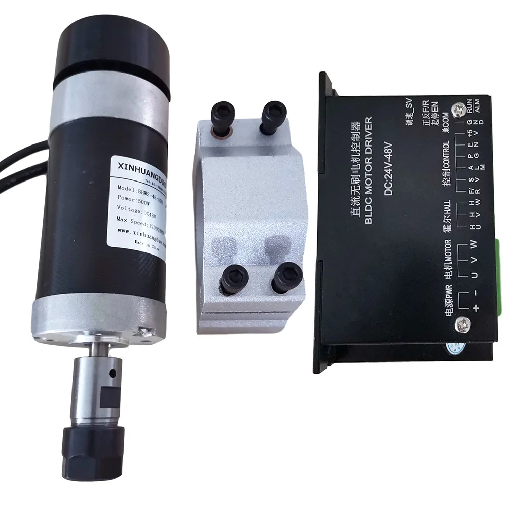 TFZ T2 Galaxy In Ear Monitor auriculares reducci?48v 500W ER16 Brushless Spindle+57MM Clamp with Screws+ 48V Brushless Motor Driver+48VDC 10.5A Power Supply