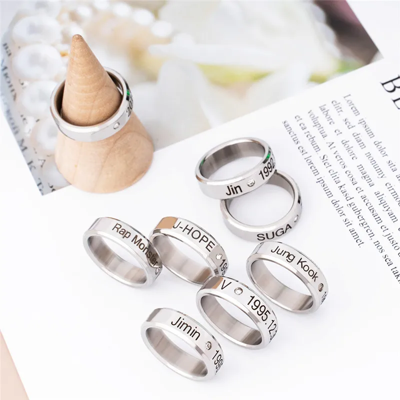 BTS Jewelry Rings