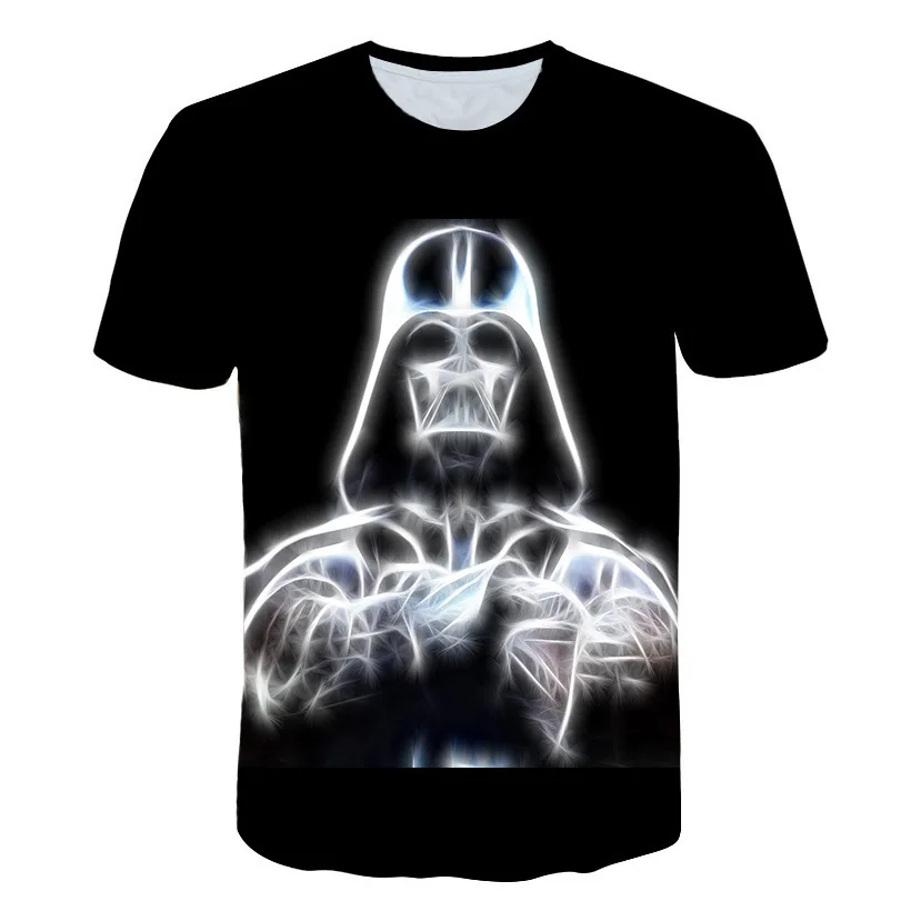 

2019New Harajuku t shirts Yoda/Darth Vader Star Wars printed 3d t shirt men/women tshirt streetwear Hip Hop t-shirt casual tops