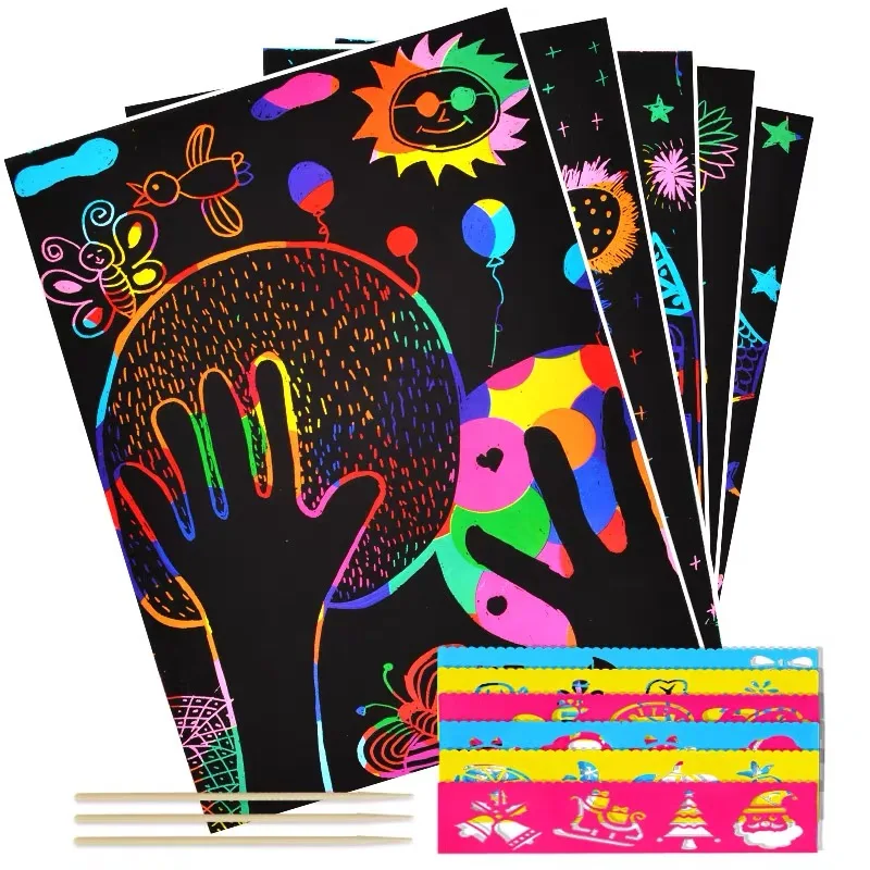 

arts and crafts for kids diy toys for children Color Cardboard Creative DIY Draw Sketch Notes Children DIY toys kids 4-6 years