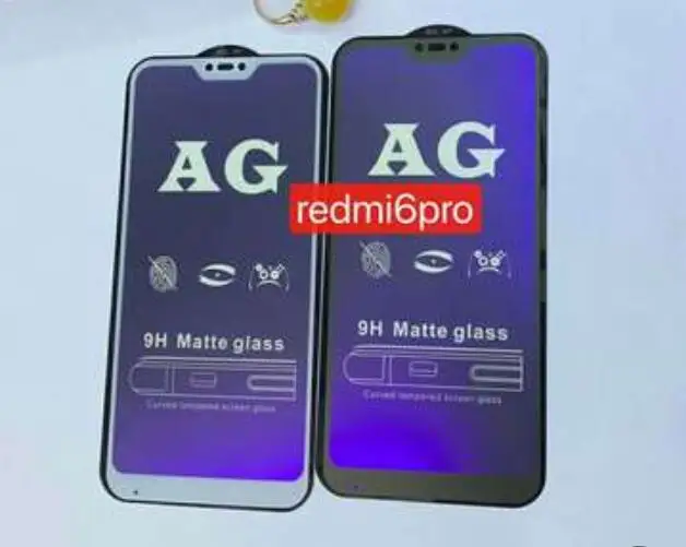 

Full Screen AB Glue AG Matte Tempered Glass For Xiaomi Redmi Note 7 6 5 Pro Protective Film for Redmi 6 Pro 5 Plus 4X MI9 M8 A2