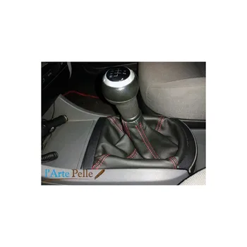 

Headphone Seat Ibiza 6L black genuine leather shift lever