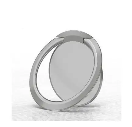 A-Silver Мини-камера для приборной панели Автомобильный держатель магнитное кольцо держатель мобильного телефона универсальный для iPhone samsung Oneplus 7 pro Автомобильный кронштейн Подставка - Цвет: A-Silver