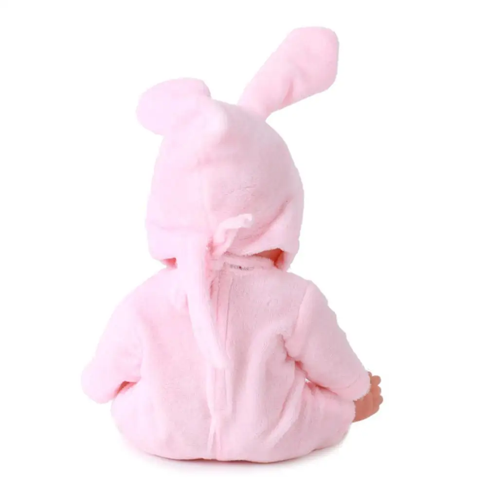 30cm Animal Shape Doll Baby Simulation Vinyl Doll Children Toy (Rabbit)