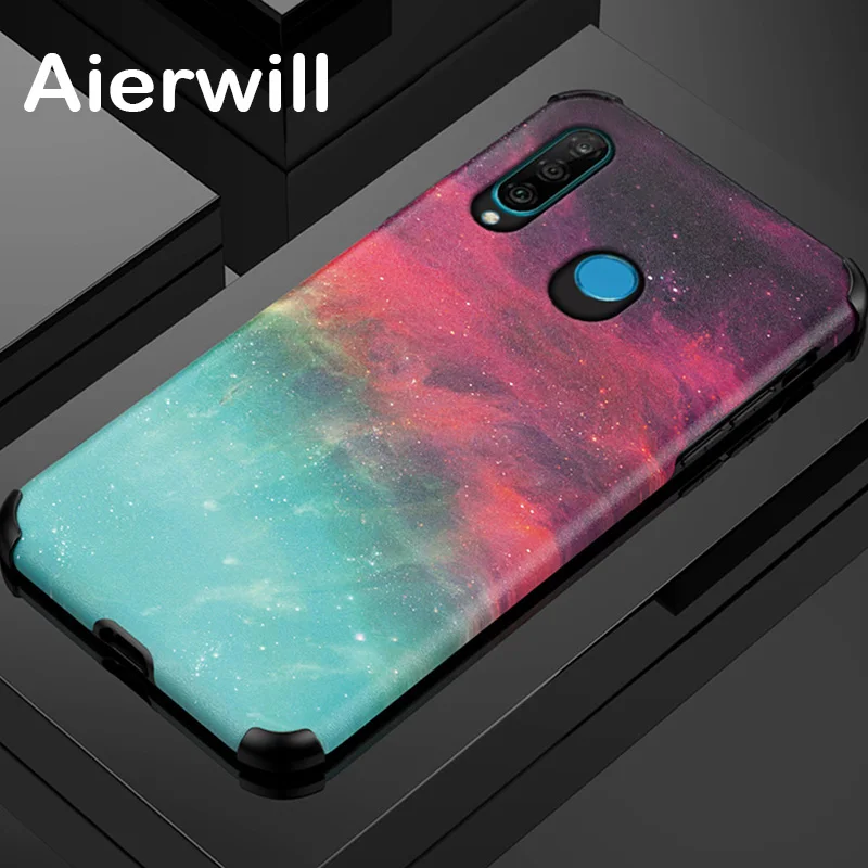 Противоударный чехол для Honor 10i Стильный прочный ТПУ телефона huawei 10 i полная
