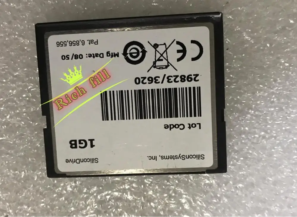 Карта памяти Industrial CF1G карта фонаря FANUC CNC machine tool card 1G KST surface CF | Компьютеры и офис