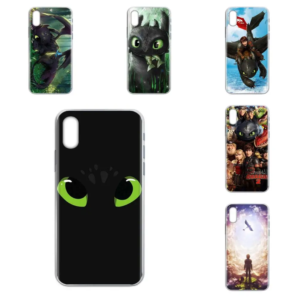 Как приручить дракона рисунок ТПУ для Galaxy Note 10 A10E A10S A20S A30S A40S A50S A6S A70S A730 A8S M10S M30S Lite