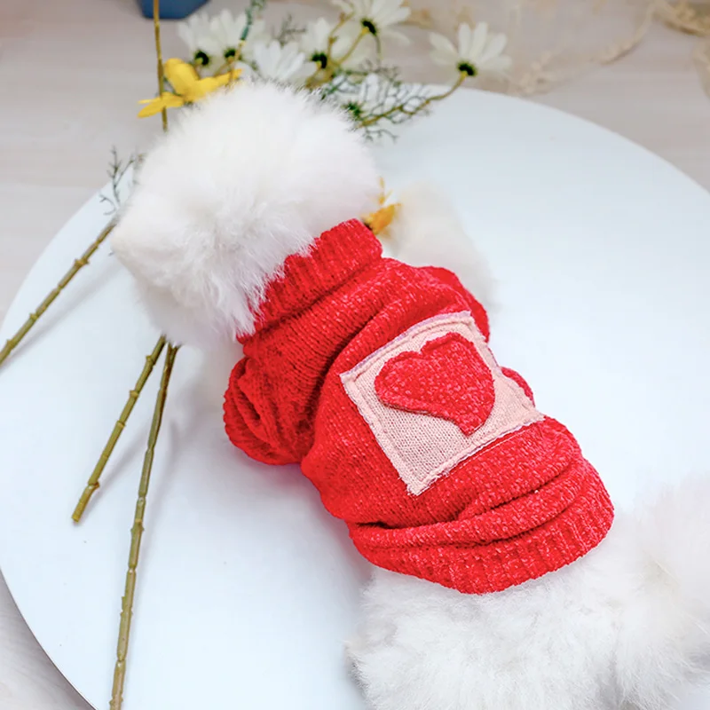 雪尼尔方块爱心毛衣_8326