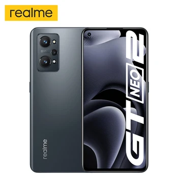 Global Version realme GT Neo 2 5G Smartphone Snapdragon 870 Octa Core 8/12GB 128/256GB 6.62" AMOLED Display NFC Smart phone 8gb ddr3