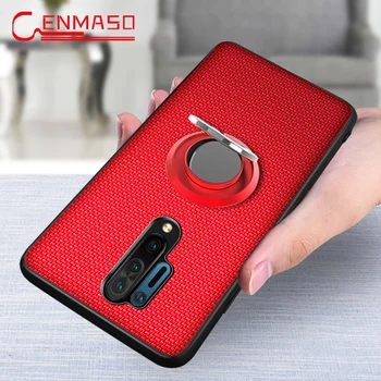 

Full Case for Oneplus 8 Pro Case for Oneplus 8 7T 7 T Pro Magnetic Car Holder Oxford Leather Case One Plus 8 7T Shockproof Cover