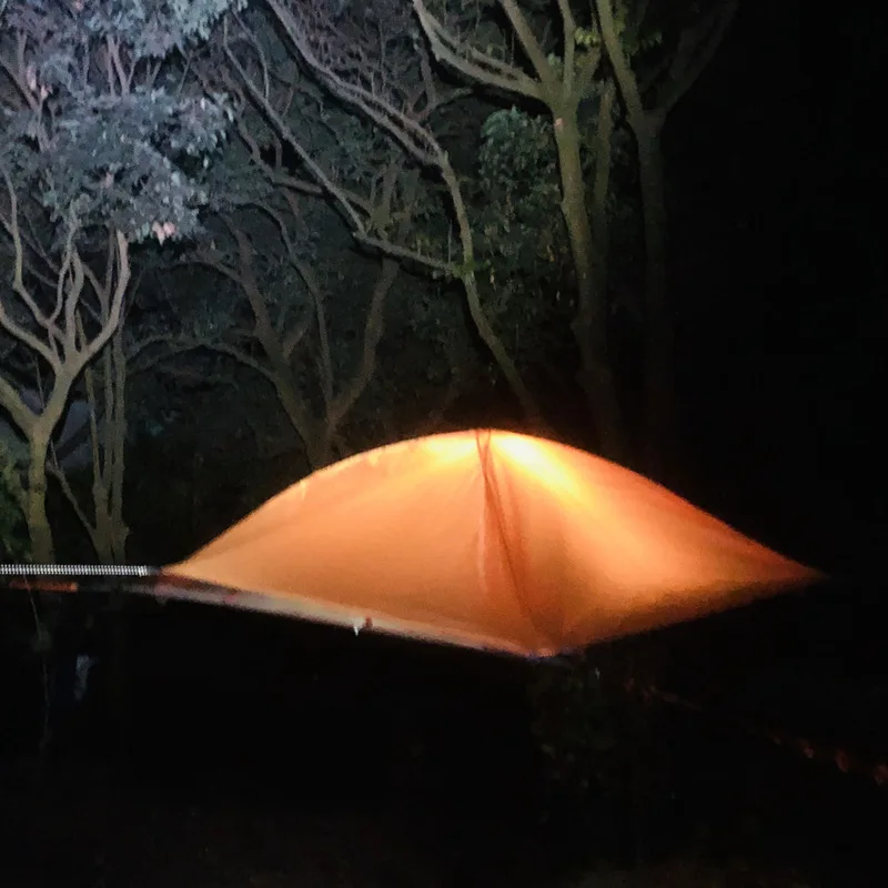 Family Hammock Triangle Tree Tent Family Travel Camping Fishing Self-driving Tour Extra Large Hammock Waterproof