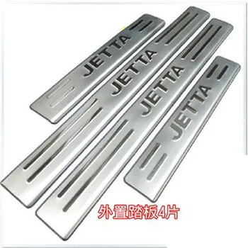 

for Volkswagen Jetta MK6 2013 to 2020 Door Sill Protector Threshold Scuff Plate Welcome Pedals Covers Trims Car Styling
