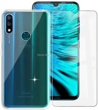 Перейти на Алиэкспресс и купить Для TP-Link Neffos X20 TP7071A чехол из закаленного стекла Мягкий защитный чехол с полным закаленным стеклом TP-Link Neffos X20 Pro