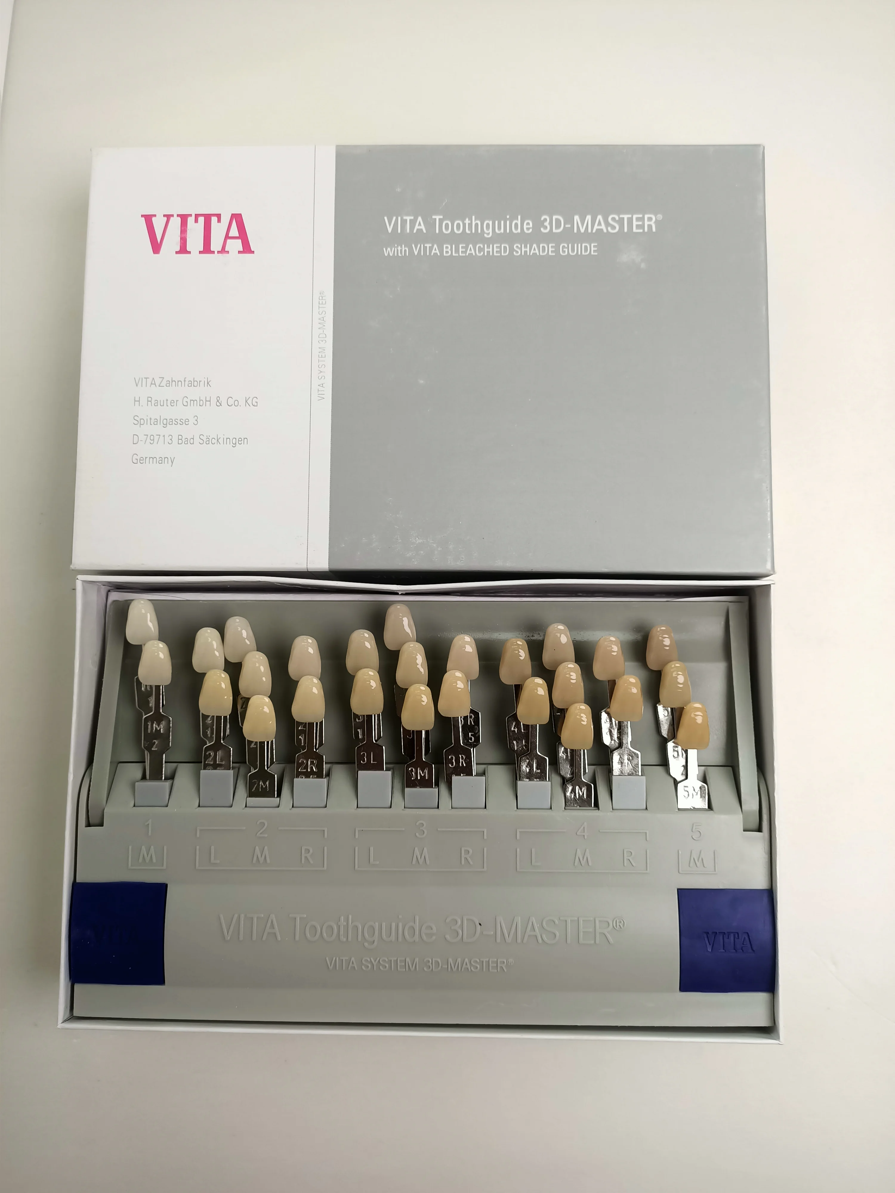 29 цветов VITA зубонаправляющая 3D Master Resin Dental 3-dколориметрическая доска | Канцтовары