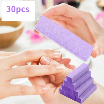 

30x Buffing Buffer Block Files Acrylic Pedicure Sanding Manicure Nail Art Tips