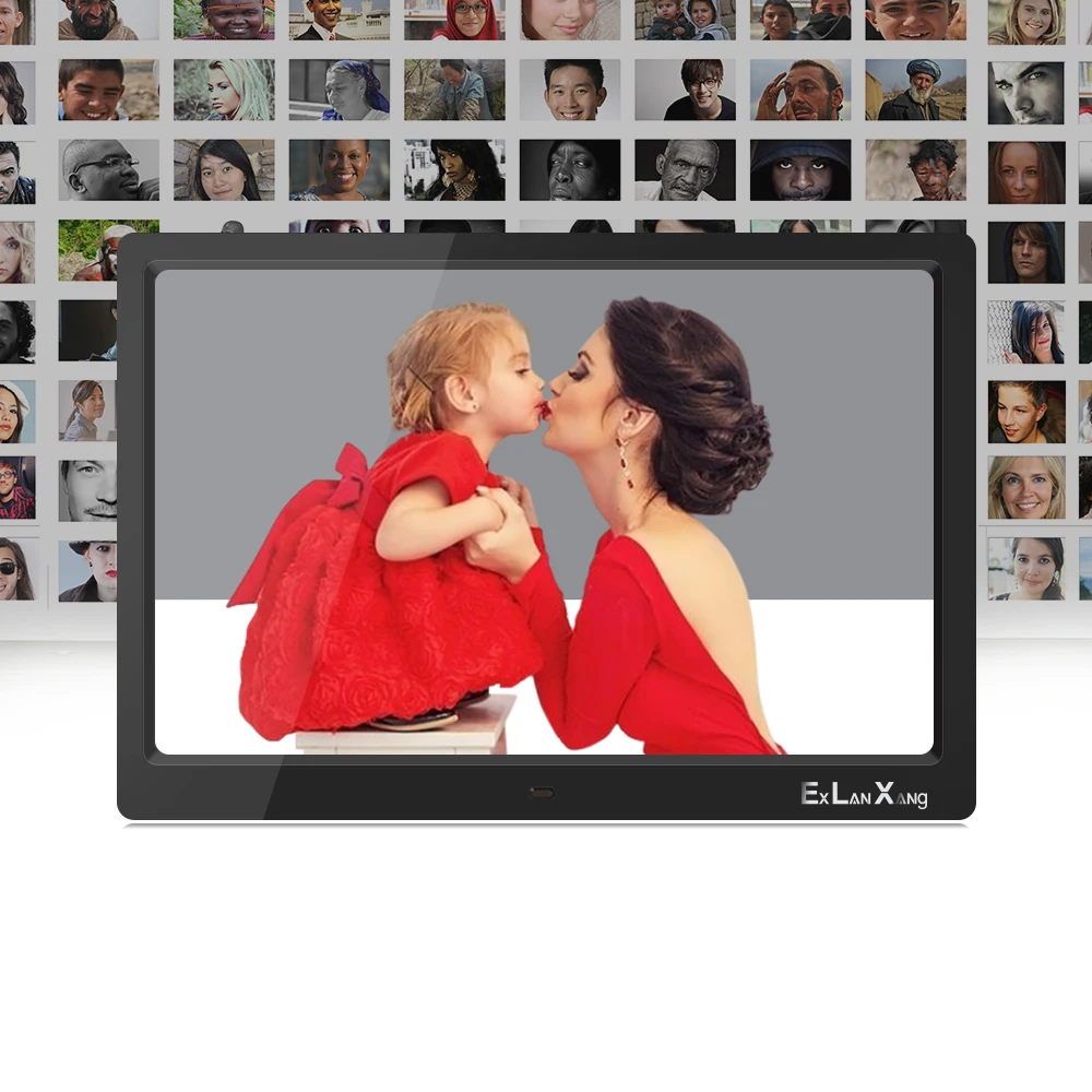 Venda digital photo frame 15.4 Polegada hd